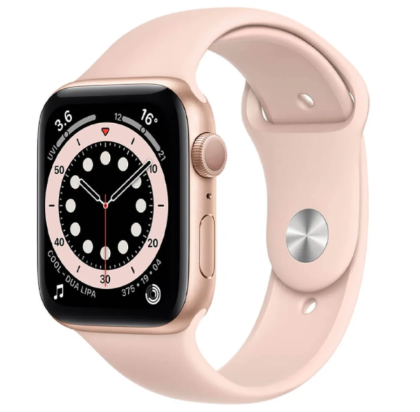 Ремінець силіконовий для Apple Watch 42 / 44 / 45 / 49 AAA+,  (Рожевий)