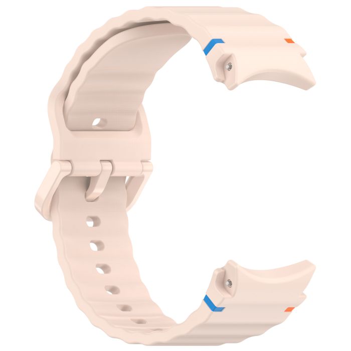 Силіконовий ремінець для Samsung Galaxy Watch 7/FE/6/5/4 (Рожевий)