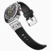 Металевий ремінець Armor Pro із силіконовою вставкою для Samsung Galaxy Watch 8 40/44 мм. (black+silver)
