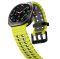 Двоколірний силіконовий ремінець для Samsung Watch Ultra 47 мм (лайм)