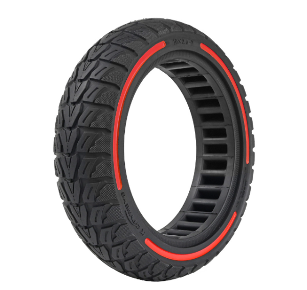 Безкамерна гума на самокат Xiaomi Mi Scooter 4 Pro 10*2.5-7, Black (Червоний)