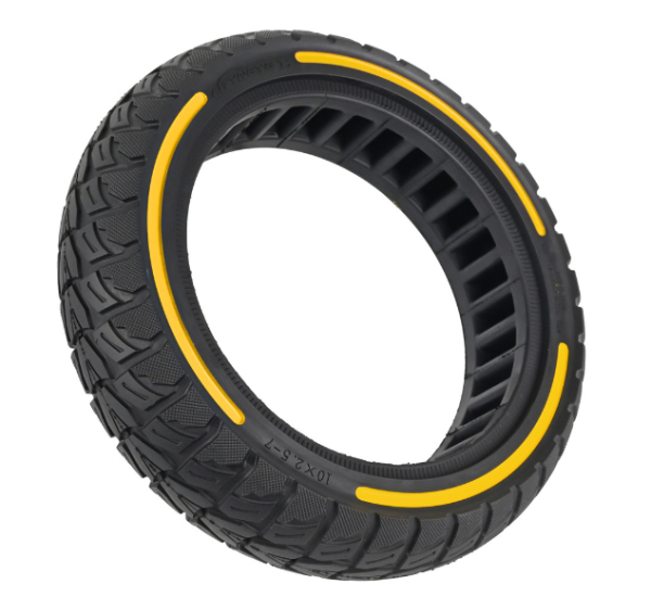 Безкамерна гума на самокат Xiaomi Mi Scooter 4 Pro 10*2.5-7, Black (Желтый)