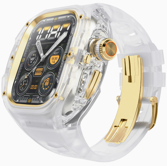 Захисний корпус MOD Quick Release для Apple Watch Ultra 49 мм (Ultra 1 / Ultra 2 / Ultra 3) з ремінц (gold)