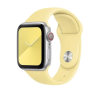 Ремінець силіконовий для Apple Watch 42 / 44 / 45 / 49 AAA+,  (Желтое Золото)