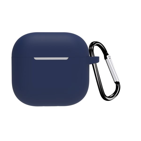 Силіконовий чохол для AirPods 4 (2024) (Темно-синій)