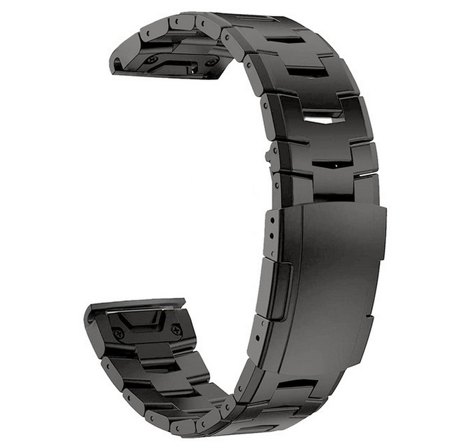 Ремінець Vented Titanium для Garmin 22 mm. (Титановий)