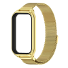 Металевий ремінець Milanese для Redmi Band 2 / Mi Band 8 Active з корпусом (жовтий)