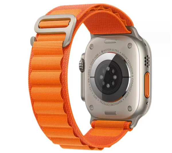 Тканинний ремінець Alpine LOOP Apple Watch 42 / 44 / 45 AAA+,  (Помаранчевий)