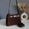 Жіноча сумка Kelly Bag із натуральної шкіри (Brown)
