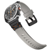 Ремінець для Samsung Galaxy Watch 7 Ultra 47mm (TPU + металевий конектор) Black (Grey)