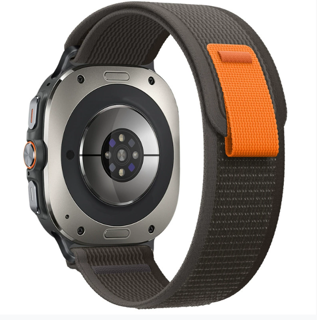 Нейлоновий ремінець Loop для Samsung Watch Ultra (Colors: 01# black with gray)