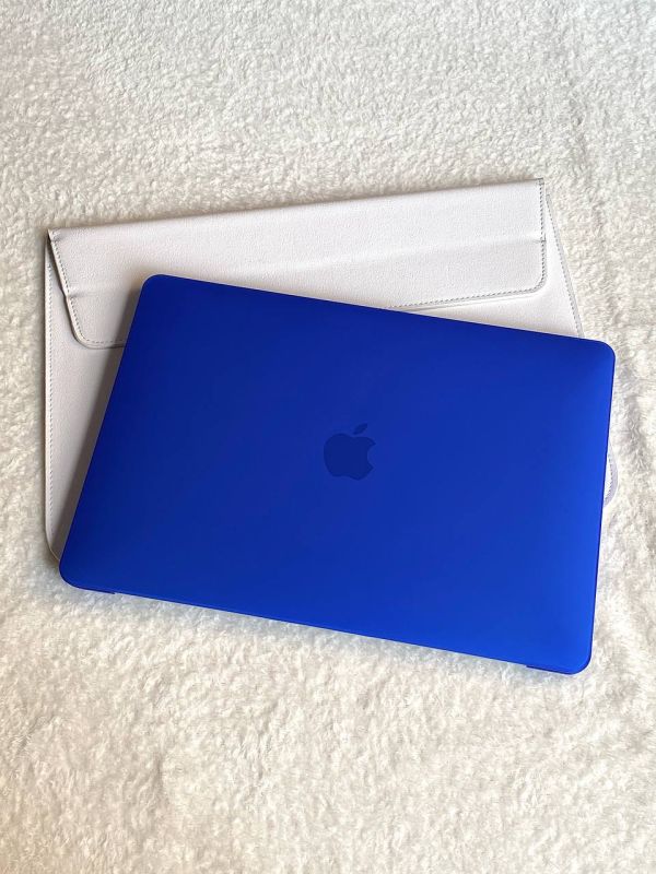 Чохол на Macbook AIR 15 (A2941) матовий (Синий)