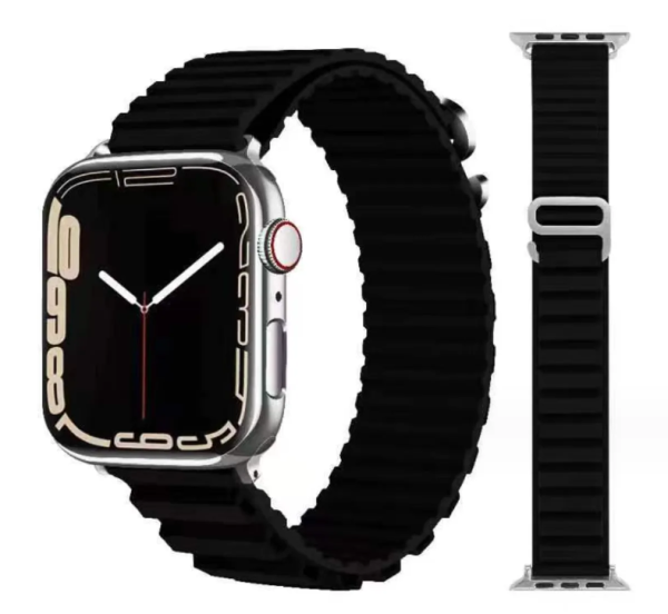 Силіконовий ремінець Alpine LOOP Apple Watch 42 / 44 / 45 / 49 AAA+, Рожевий (Різнокольоровий)