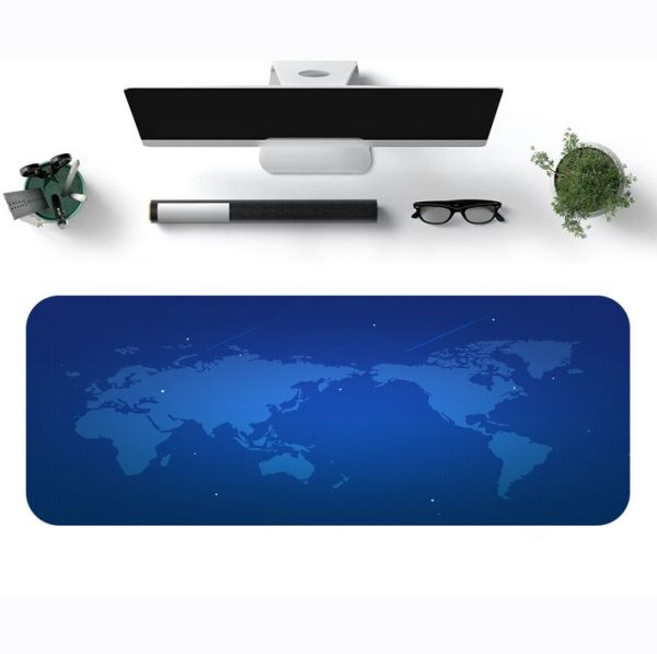 Килимок для мишки 80*30 см. Карта Світу (3)
