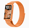 Петля-ремінець з нейлону для Huawei Band 11 / 11 Pro • М’який • Регульований • Липучка (помаранчевий)