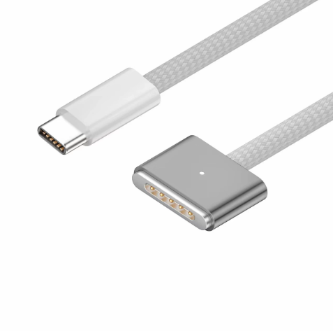 Кабель MagSafe 3 Type-C 140W для MacBook Air / Pro (PD 140W, 2 м) (сірий)