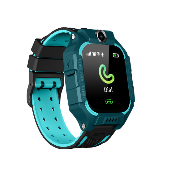 Дитячий водонепроникний розумний годинник з GPS трекером SMART BABY Q19 + (Blue)
