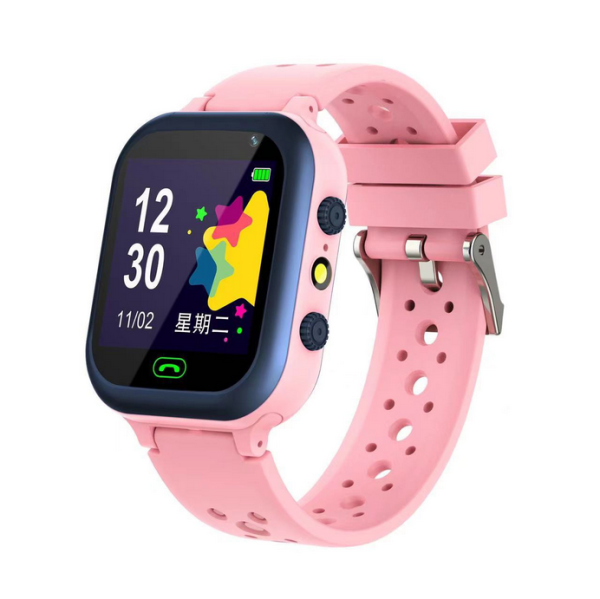 Дитячий смарт годинник з трекером Q15 (SOS+SIM+GPS) (Pink)