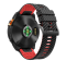 Силіконовий ремінець з карбоновим візерунком 26 мм для Garmin Fenix / Enduro / Tactix (Red)
