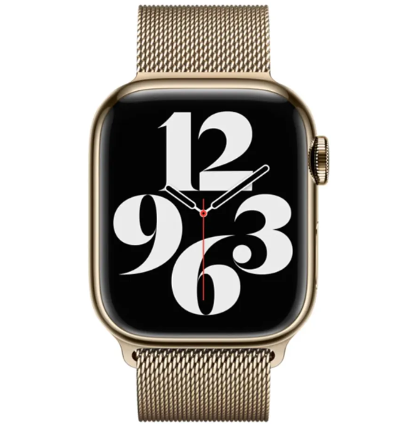 Міланська петля Apple Watch 42 / 44 / 45 / 49 AAA+ , Фіолетовий (Бежевое золото)