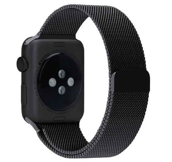 Міланська петля Apple Watch 42 / 44 / 45 / 49 AAA+ , Фіолетовий (Чорний)