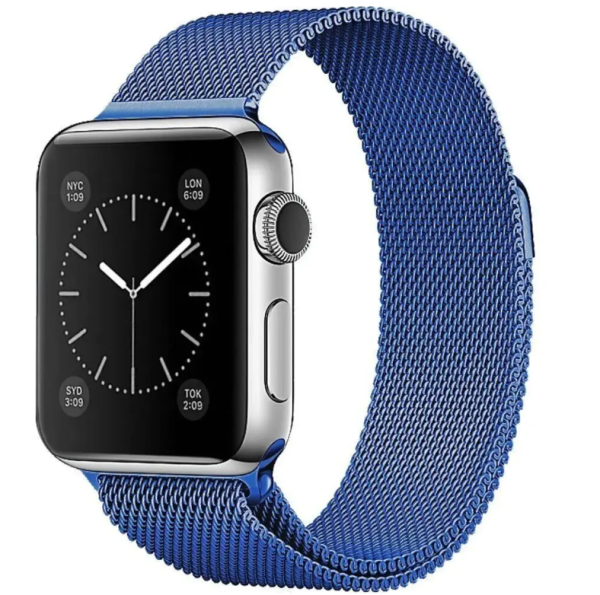 Міланська петля Apple Watch 42 / 44 / 45 / 49 AAA+ , Фіолетовий (Синій)