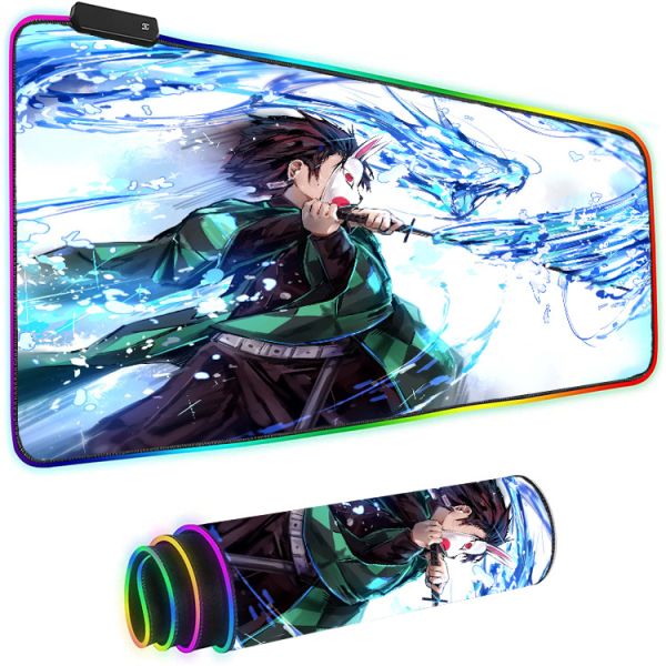 Килимок для мишки LED 80*30 см. Anime (Print3)