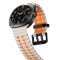 Двоколірний силіконовий ремінець для Samsung Watch Ultra 47 мм (бежевий)