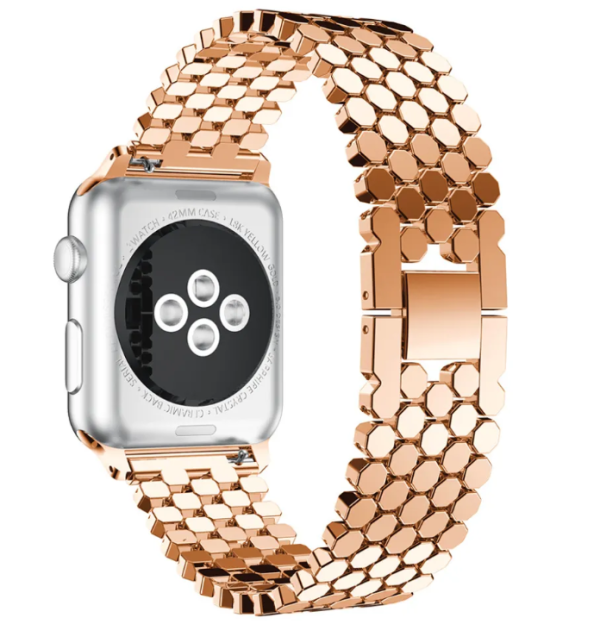 Ремінець металевий Sota для Apple Watch 42 / 44 / 45 AAA+ , Золотий (Золотий)
