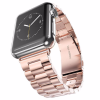 Ремінець металевий BlackPink 3-Bead Metal Band для Apple Watch 38 | 40 мм, Silver (Золотий)