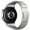 Титановий ремінець з геометричними гранями для Huawei Watch GT 5 Pro (Quick Release) (Срібний)