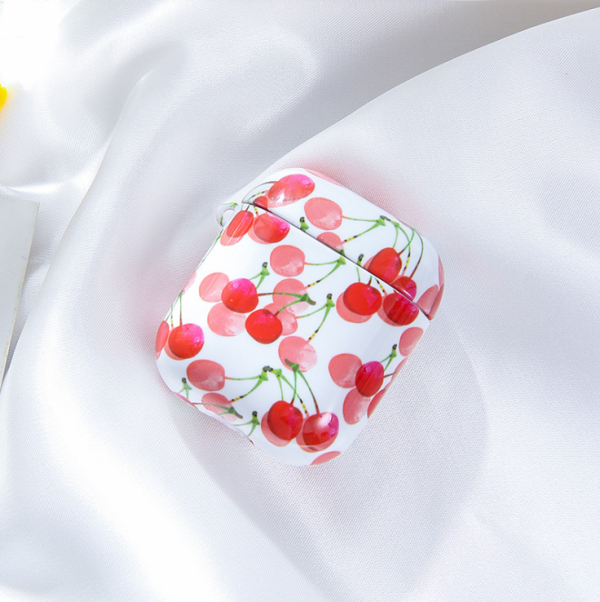 Чохол пластиковий BlackPink для AirPods Picture Series, Cherry