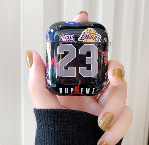 Чохол BlackPink Brand для AirPods, Lakers 23 Black