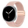 Ремінець плетений нейлоновий з магнітною застібкою для Samsung Watch 22 мм (cream pink)