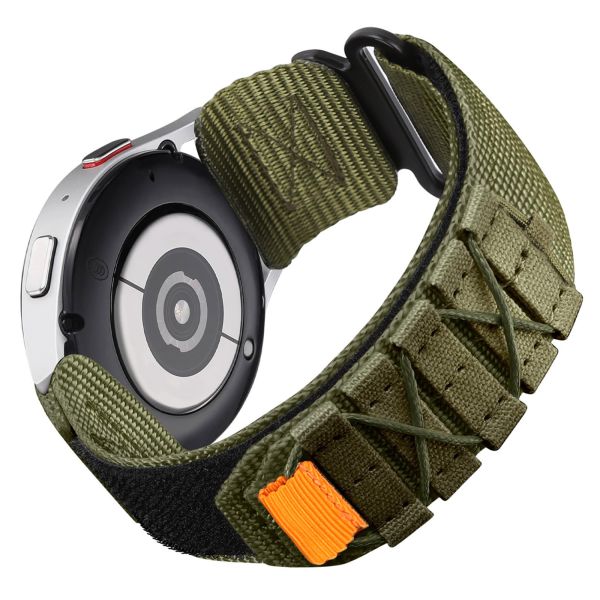 Ремінець нейлоновий для годинника 20 mm тактичний Military, Blue (Green)
