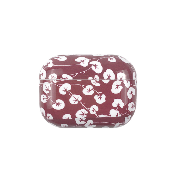 Чохол пластиковий BlackPink для AirPods PRO Flower Series, Red