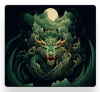 Килимки для мишки 35*40 см. товщина 4мм. Dragon (5)