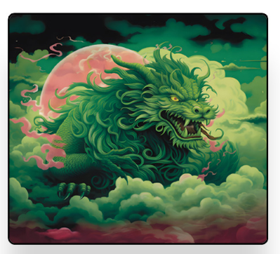 Килимки для мишки 35*40 см. товщина 4мм. Dragon (15)