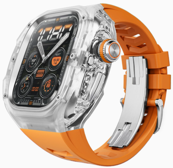 Захисний корпус MOD Quick Release для Apple Watch Ultra 49 мм (Ultra 1 / Ultra 2 / Ultra 3) з ремінц (orange)