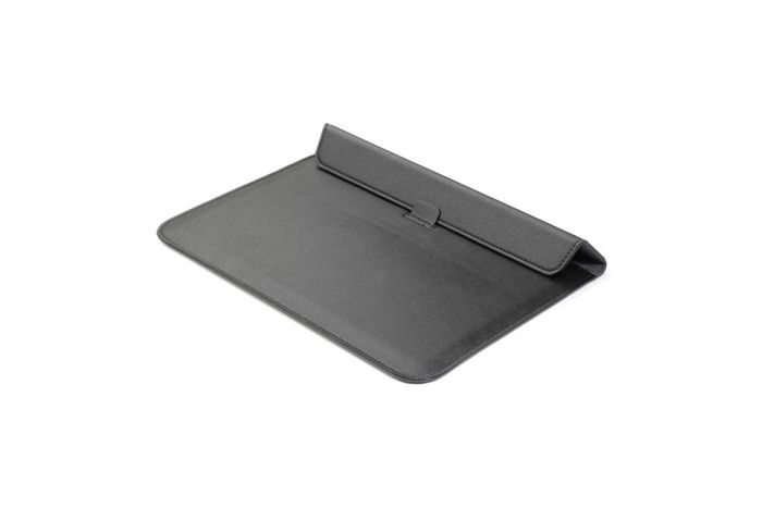 Чохол-конверт-підставка Leather PU для MacBook 13 (Чорний)