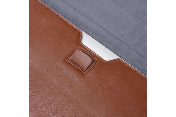 Чохол-конверт-підставка Leather PU для MacBook 13 (Коричневий)