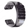 Ремінець нейлоновий для годинника Garmin 26 mm QuickFit тактичний Military (Grey)