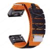 Ремінець нейлоновий для годинника Garmin 26 mm QuickFit тактичний Military (Orange)