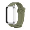 Силіконовий ремінець для Redmi Smart Band 3 / Mi Band 9 Active (Хакі)