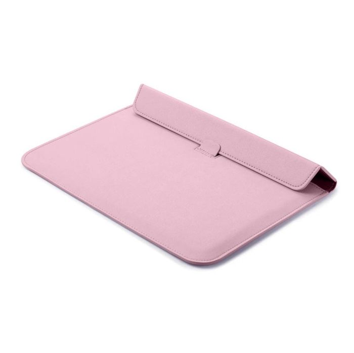 Чохол-конверт-підставка Leather PU для MacBook 13 (Рожевий)