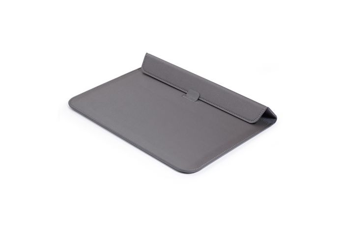 Чохол-конверт-підставка Leather PU для MacBook 13 (Серый)