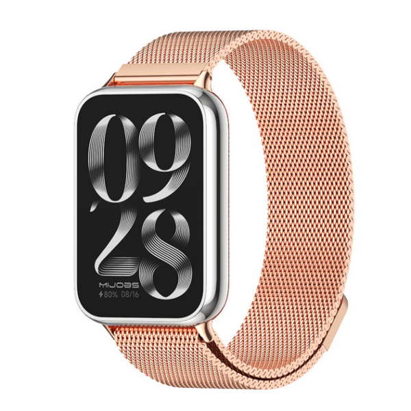 Металевий ремінець Milanese Loop для Mi Band 8 Pro / 9 Pro / Redmi Watch 4 & 5 (Gold)