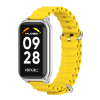 Ремінець Ocean силіконовий для Xiaomi Mi Smart Band 8 Active (Жовтий)
