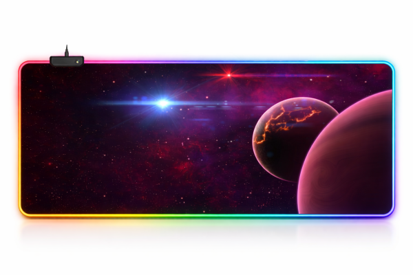 LED килимок для мишки Космос 80х30см. (16)