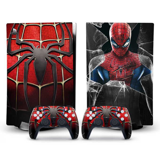 Вінілова наклейка Playstation 5 Disk (Spider)